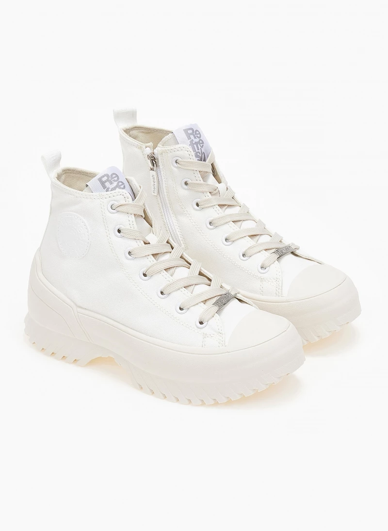 Sneakers μποτάκια με Chunky σόλα Refresh 170803 - Λευκό - Image 5