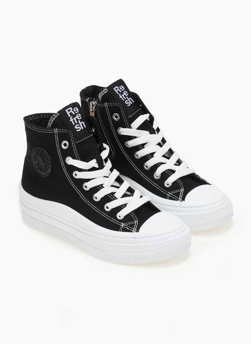 Xti Footwear Sneakers μποτάκια πάνινα Refresh 170676 - Μαύρο - Image 6