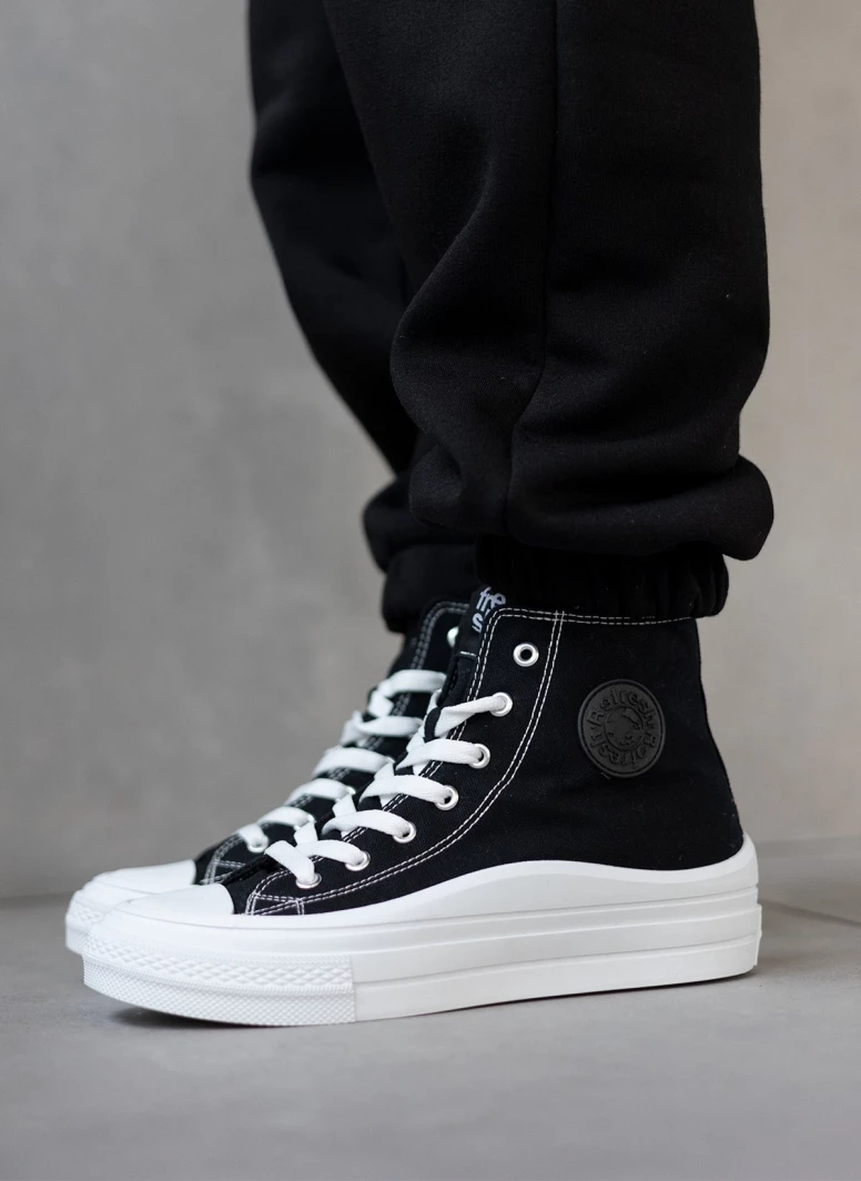 Xti Footwear Sneakers μποτάκια πάνινα Refresh 170676 - Μαύρο - Image 4