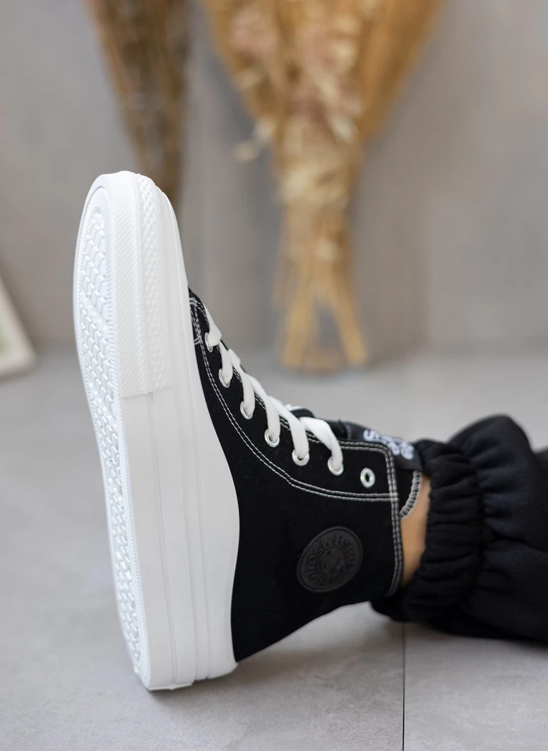 Xti Footwear Sneakers μποτάκια πάνινα Refresh 170676 - Μαύρο - Image 7