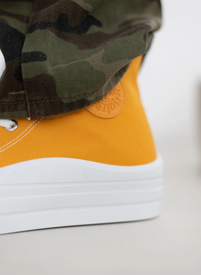 Xti Footwear Sneakers μποτάκια πάνινα Refresh 170676 - Μουσταρδί - Image 7