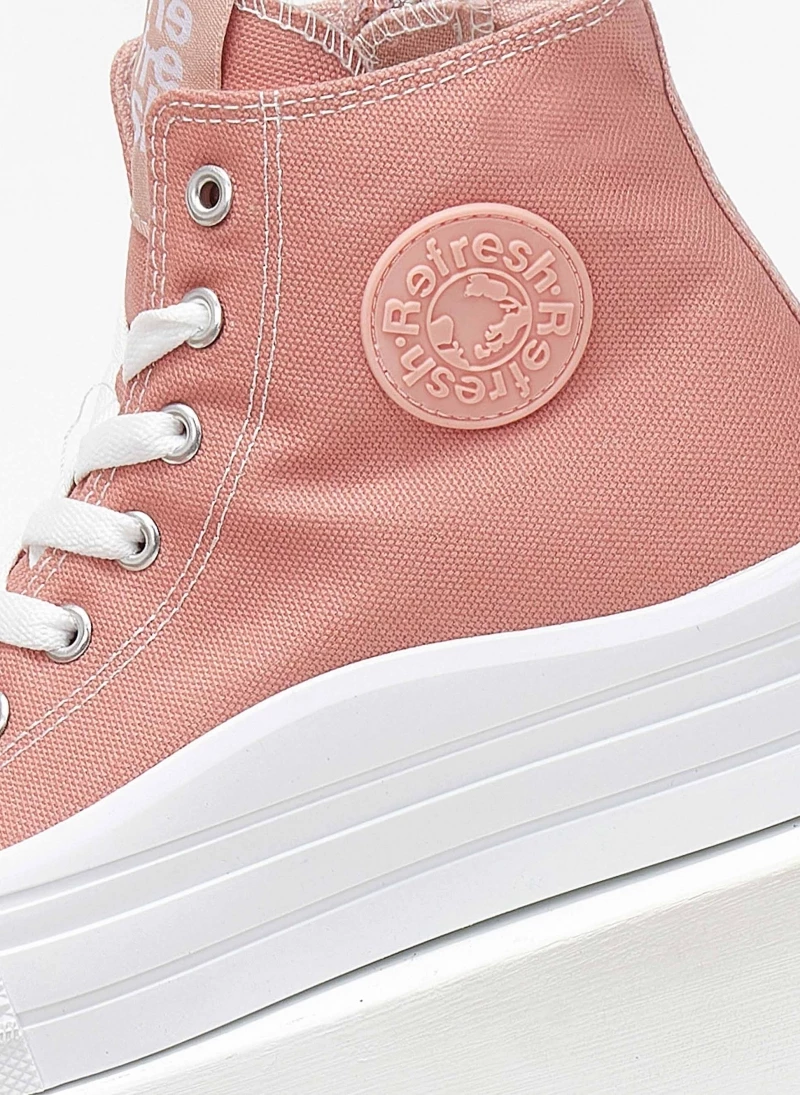 Xti Footwear Sneakers μποτάκια πάνινα Refresh 170676 - Ροδακινί - Image 6