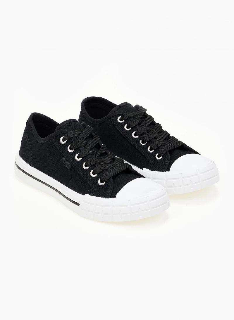 The Fashion Project Sneakers πάνινα - Μαύρο - Image 3