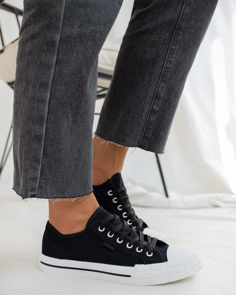 The Fashion Project Sneakers πάνινα - Μαύρο