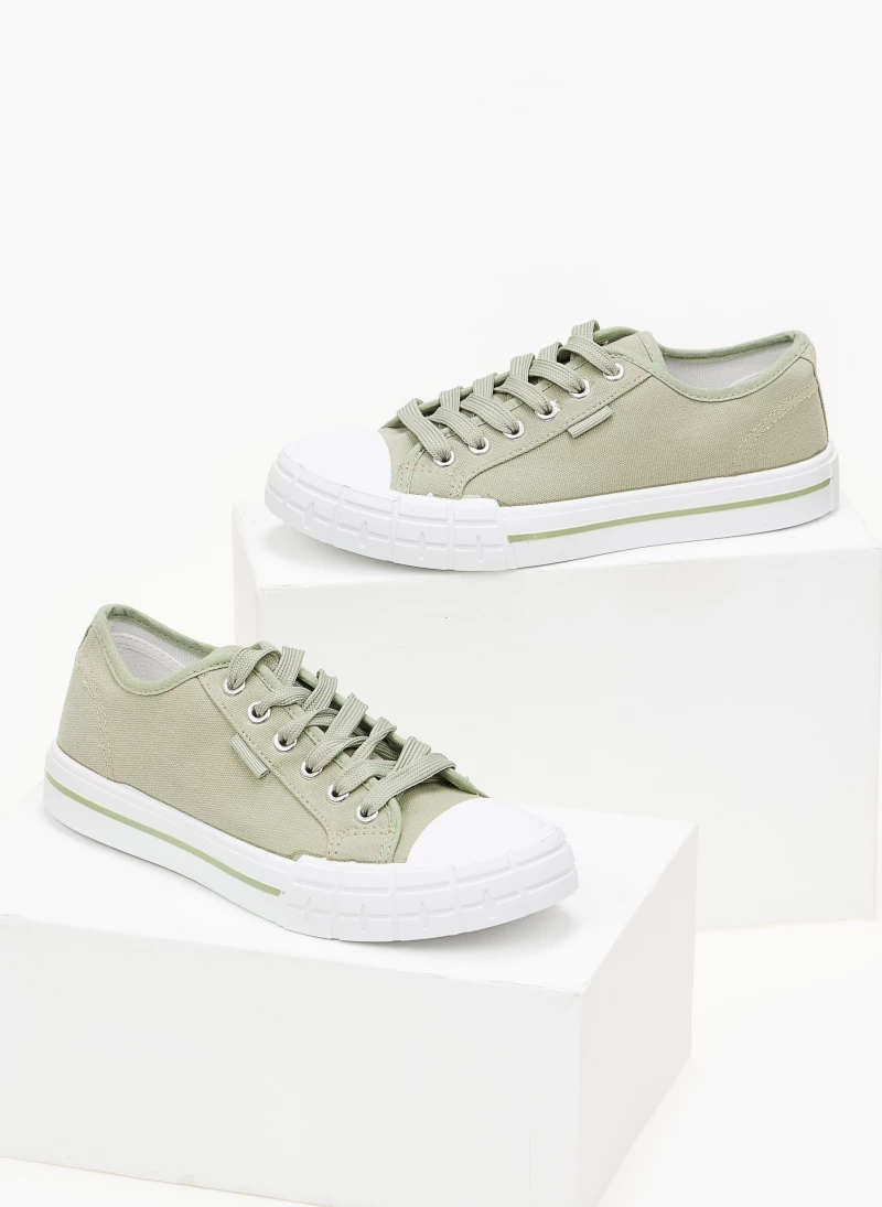 The Fashion Project Sneakers πάνινα - Χακί - Image 3