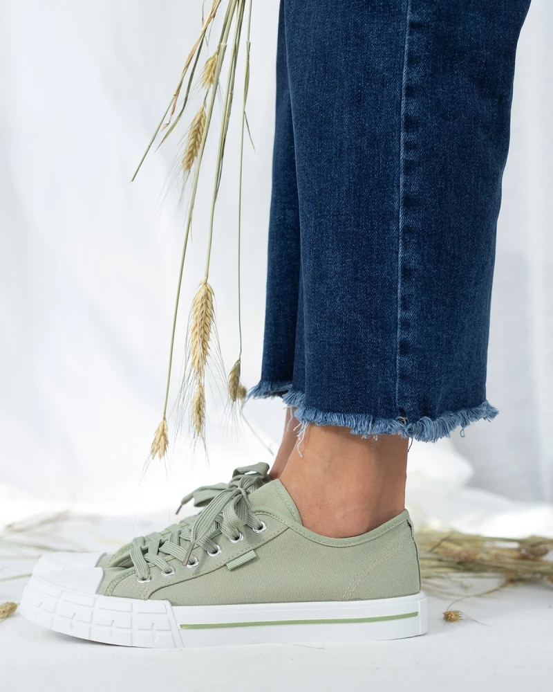 The Fashion Project Sneakers πάνινα - Χακί - Image 4