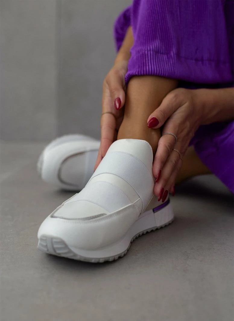 The Fashion Project Sneakers Slip On με λάστιχα - Λευκό - Image 7