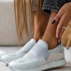 The Fashion Project Sneakers Slip On με λάστιχα - Γκρι