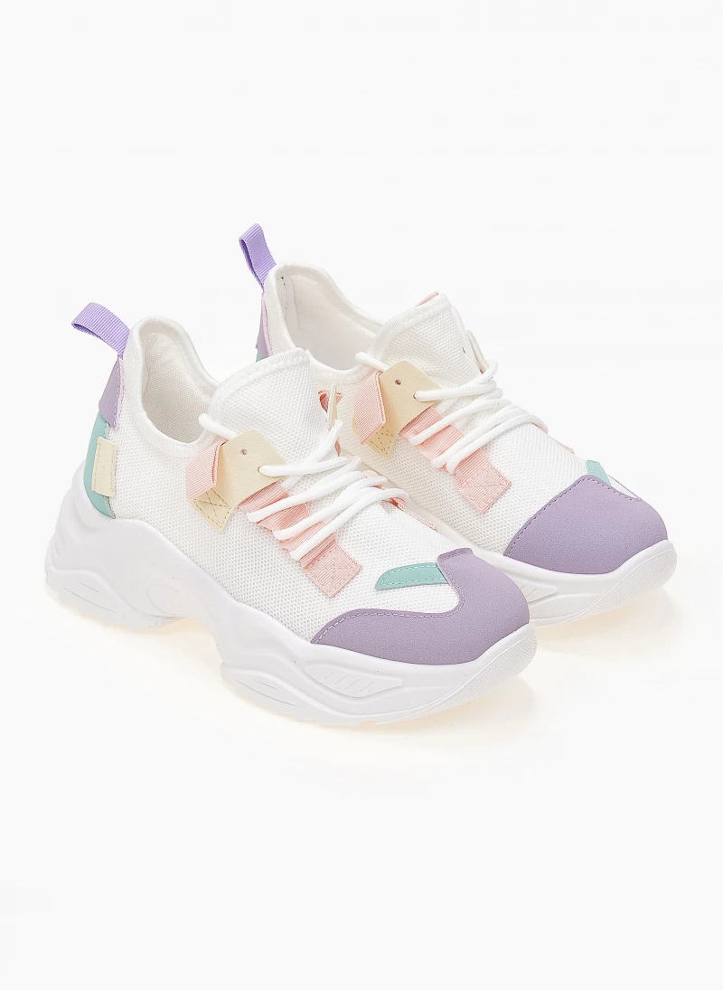 The Fashion Project Sneakers Slip On με Suede λεπτομέρειες - Multi - Image 6