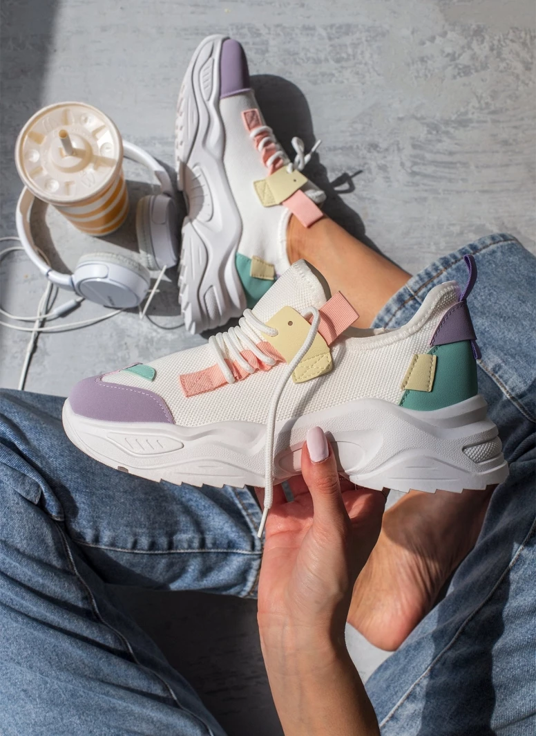 The Fashion Project Sneakers Slip On με Suede λεπτομέρειες - Multi - Image 4