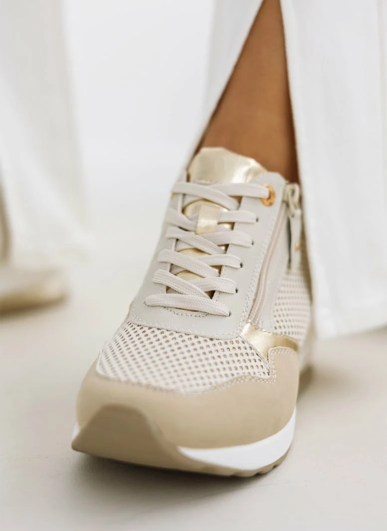 Xti Footwear Sneakers Wedges με αερόσολα Xti 141377 - Μπεζ - Image 7